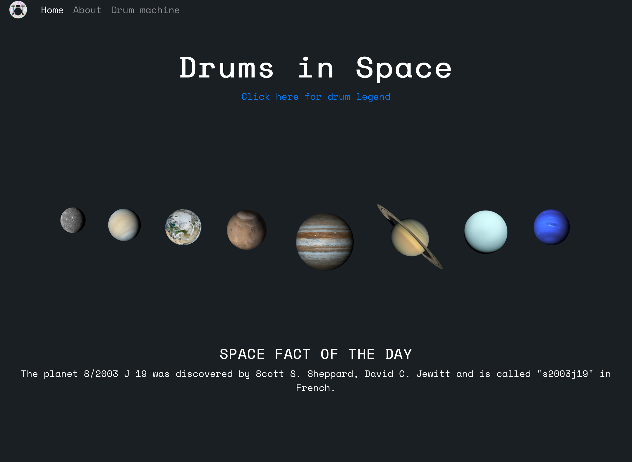 Drums In Space